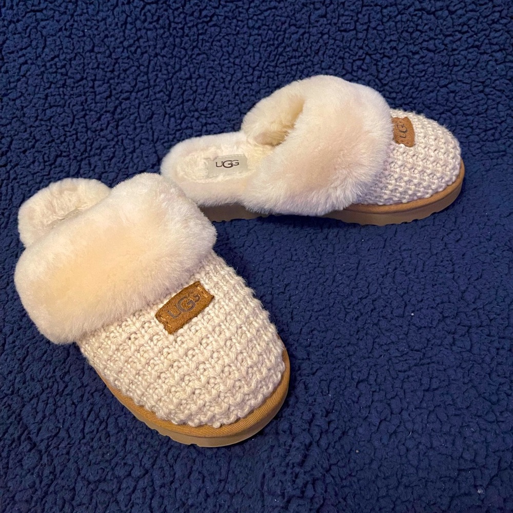 Ugg Cozy Knit Slipper - Cream